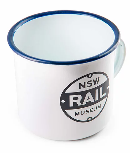 Picture of NSW Rail Museum Enamel Mug Large